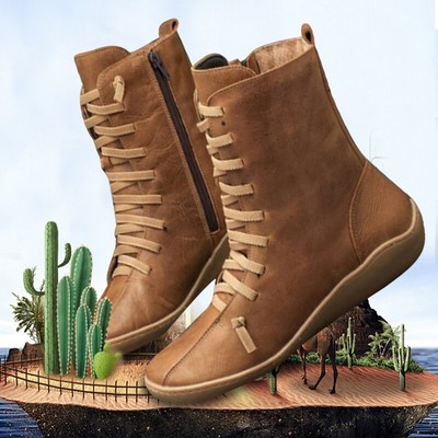 2019 newstyle women's spring & autumn lightweight short flat heel boots